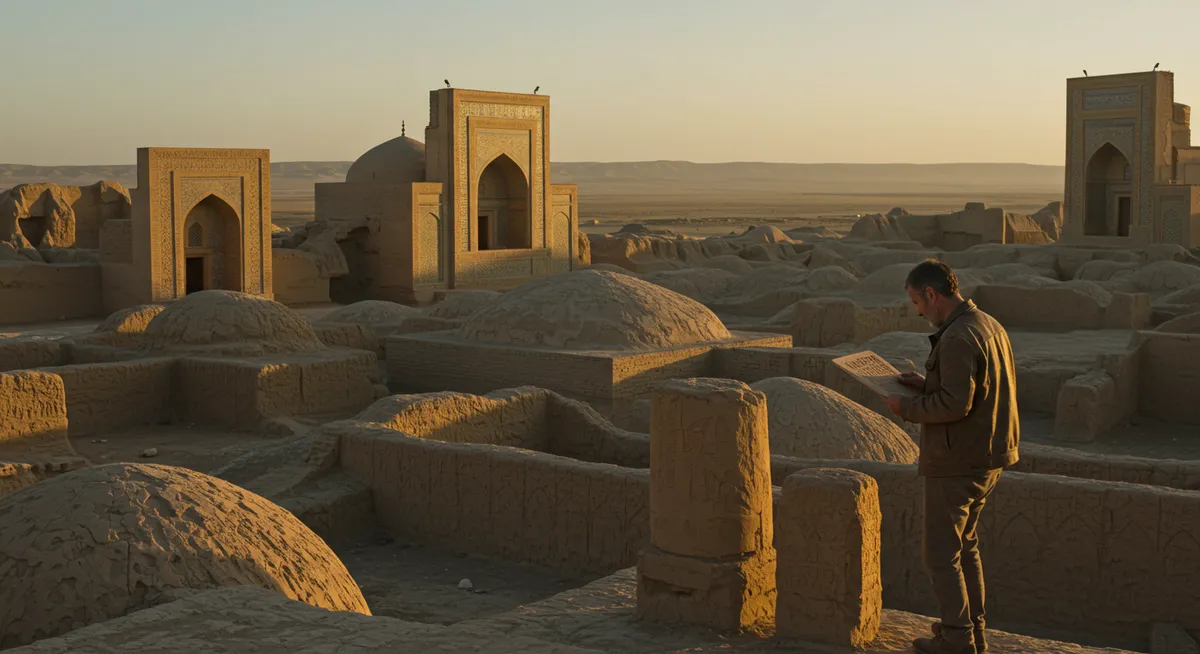 Explore Ancient Ruins Near Samarkand