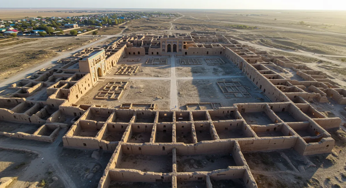 Ancient Turkestan Sites Near Shymkent
