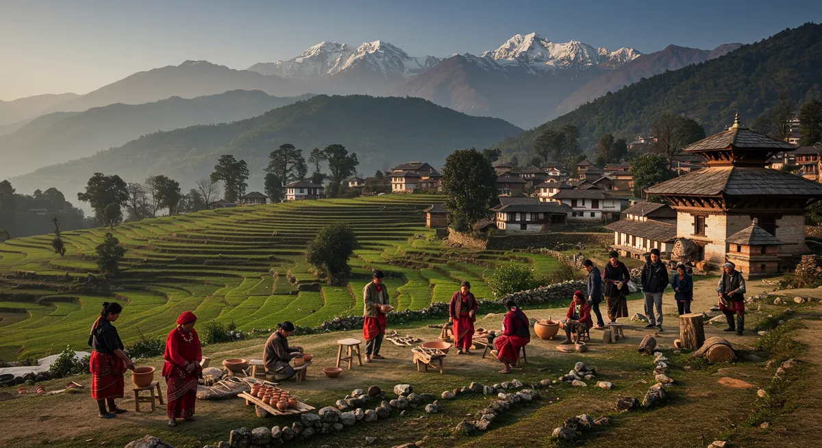Authentic Newari Cultural Experiences in Bandipur