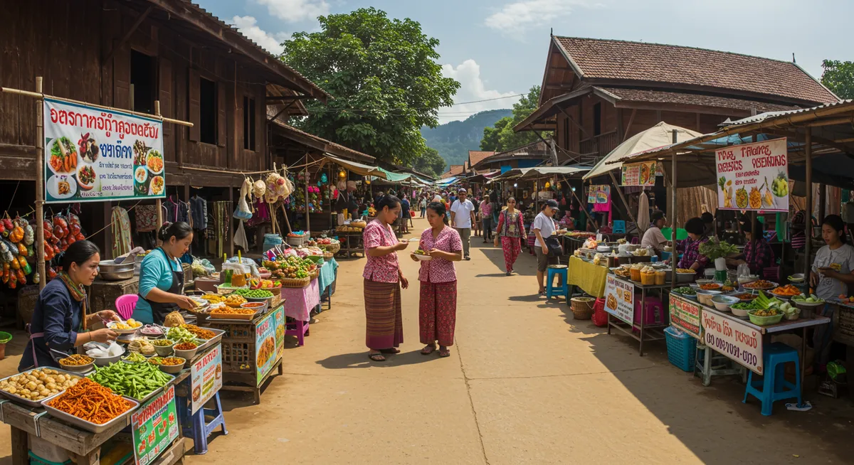 Authentic Vang Vieng Markets & Street Food Guide