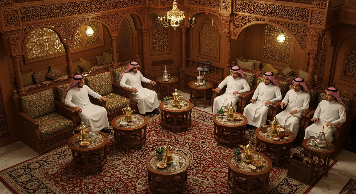 Best Traditional Saudi Coffee Shops in Riyadh