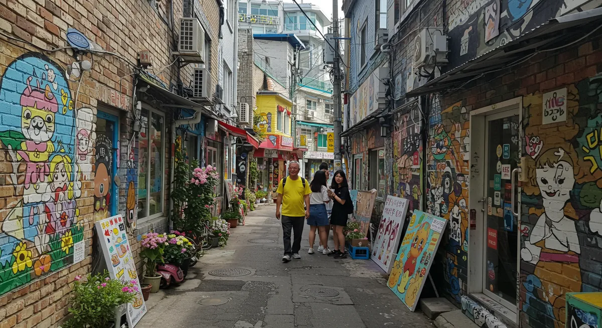 Busan Street Art Alleys: A Vibrant Journey