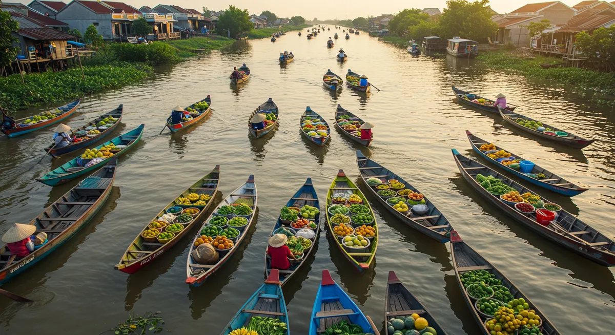 Chau Doc Floating Market: A Lesser-Known Gem