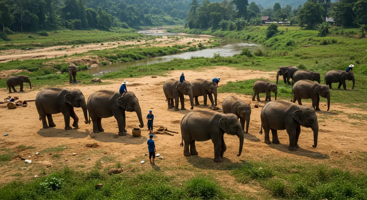 Ethical Elephant Sanctuary Lampang 2025 Guide