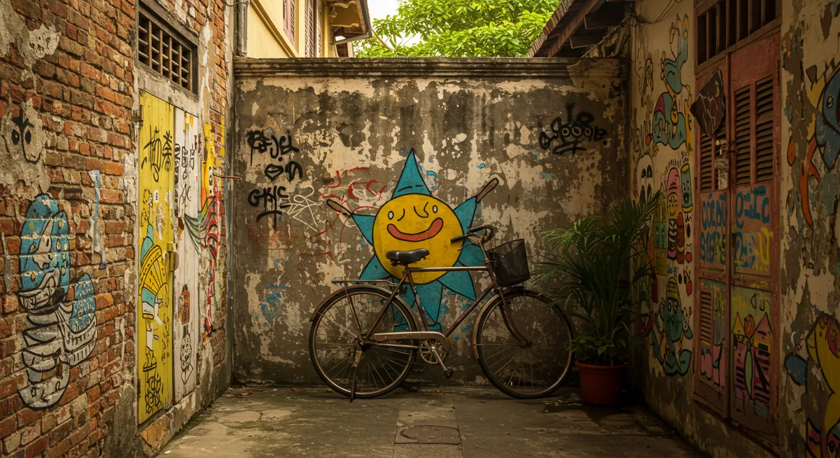 George Town's Secret Street Art Spots Revealed