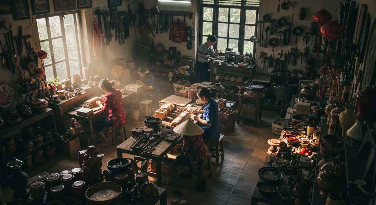Discover Hanoi's Local Craft Workshops