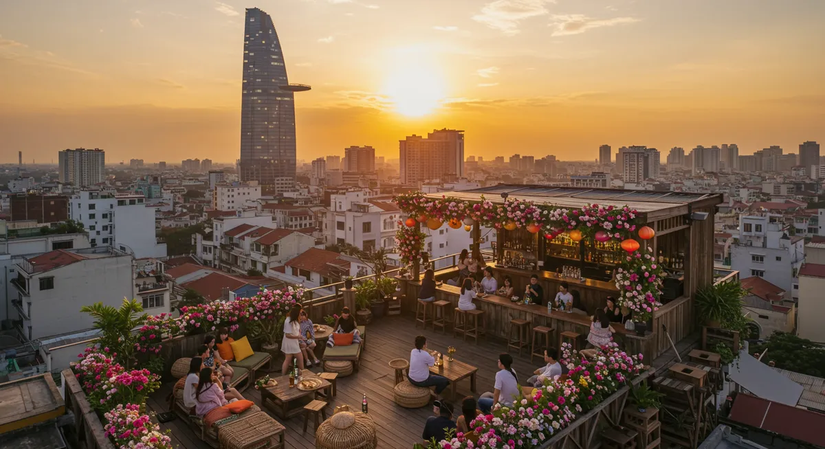 HCMC Hidden Rooftop Bars: Local Vibe & Great Views