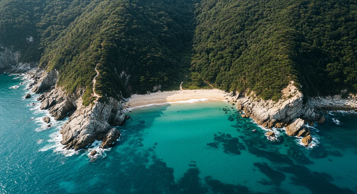Discover Hidden Beaches Near Busan, South Korea