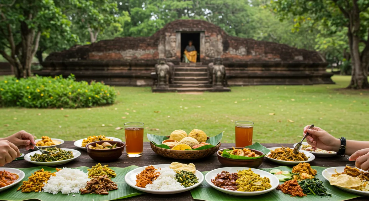 Local Sri Lankan Food Experiences in Polonnaruwa
