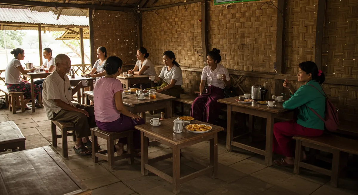 Mandalay Local Tea Shop Culture Guide: An Insider's Look