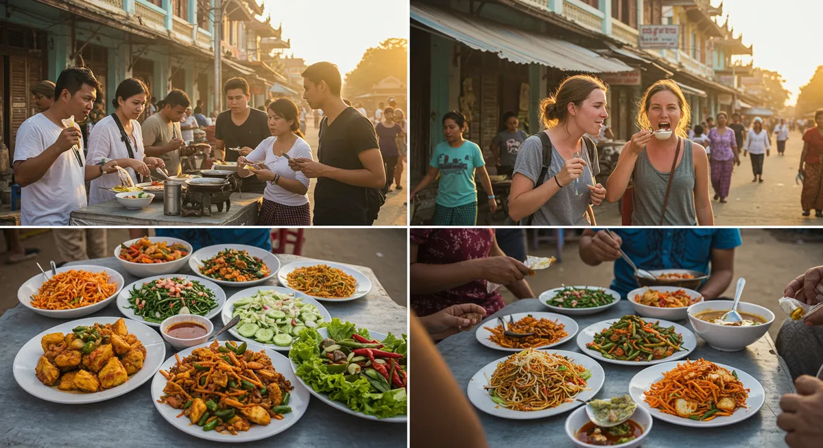 Mandalay Street Food Tour for Adventurous Eaters