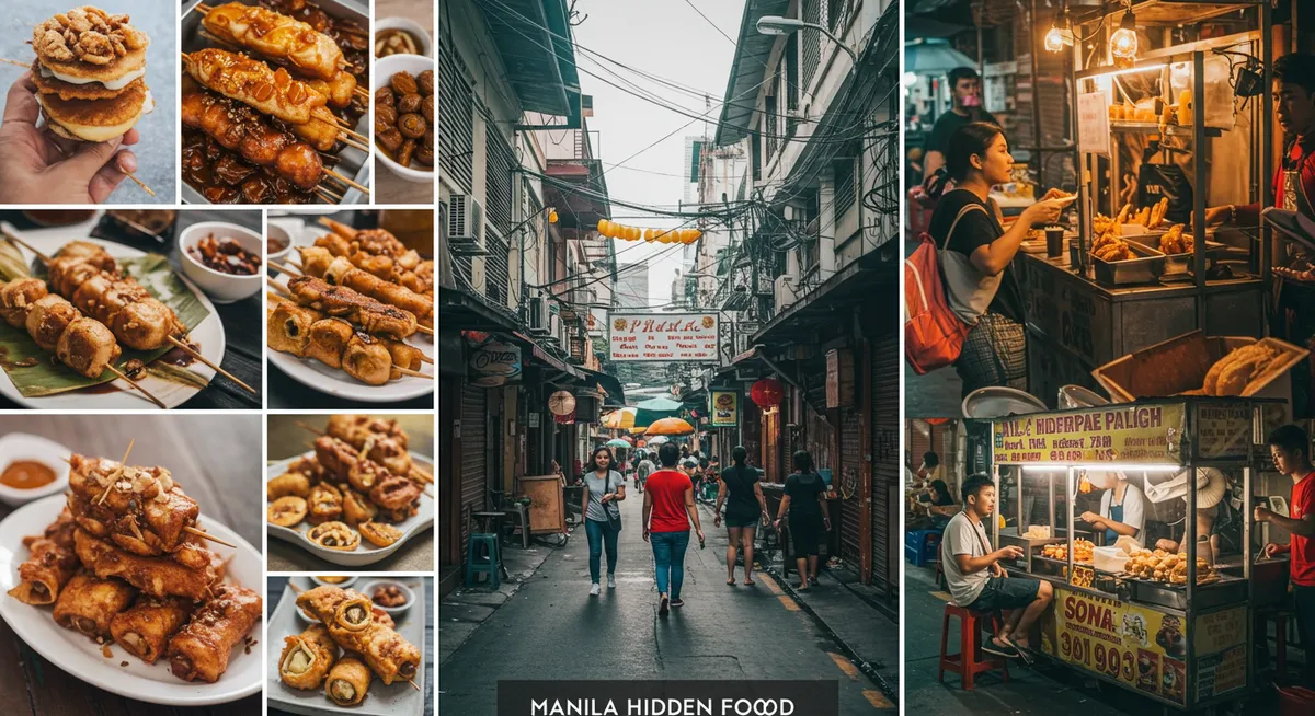 Manila Hidden Food Tour Itinerary