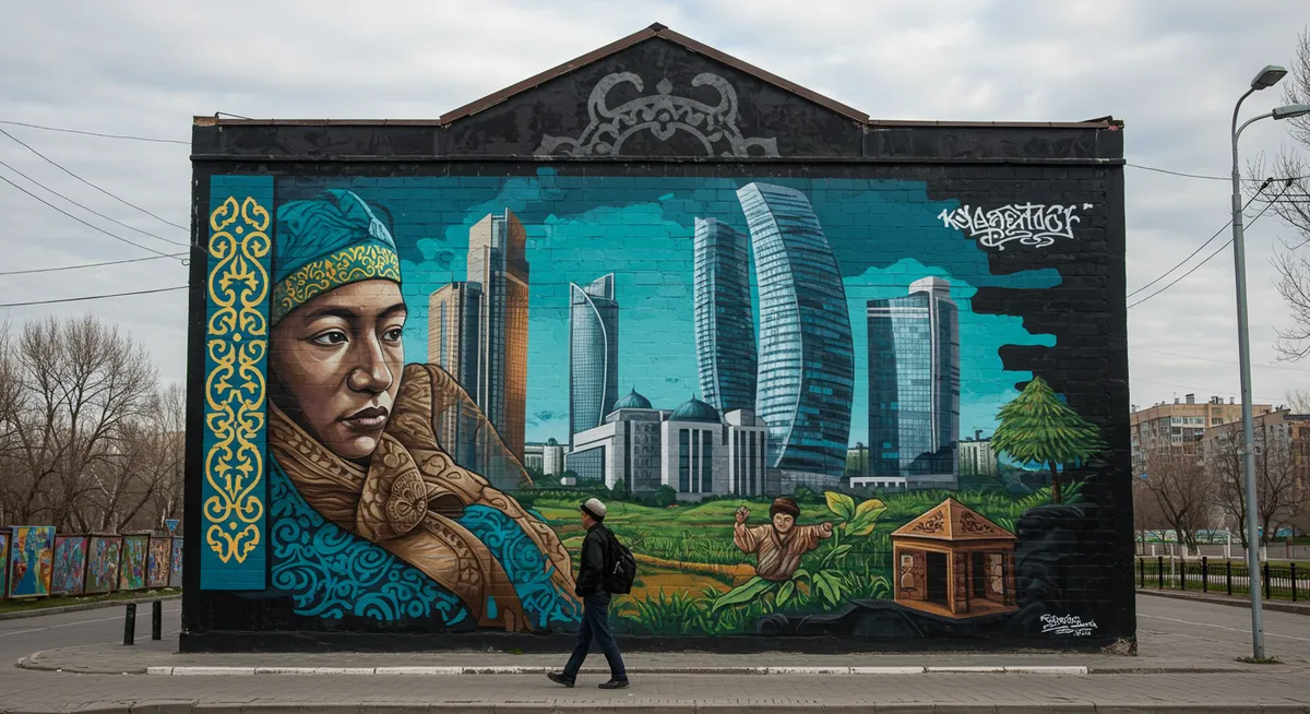 Nur-Sultan Street Art & Murals Guide
