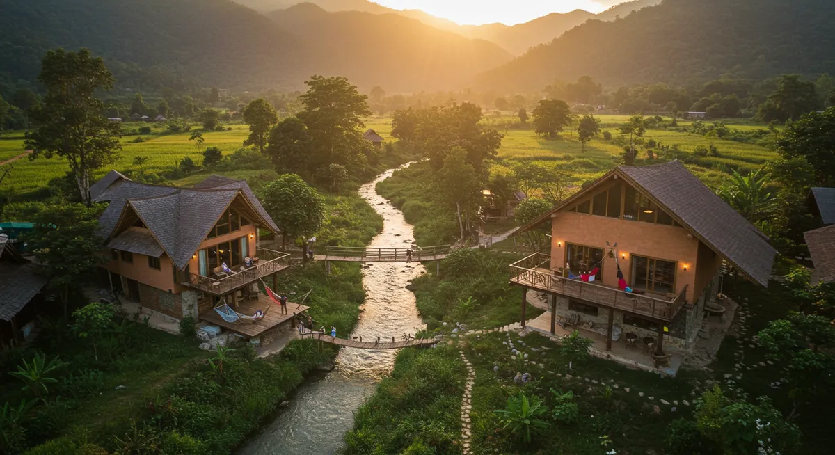 Secluded Pai Eco-Lodges: Your Tranquil Escape