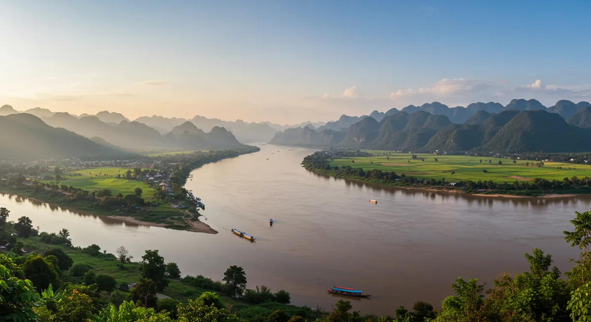 Pakse's Less Crowded Mekong Viewpoints
