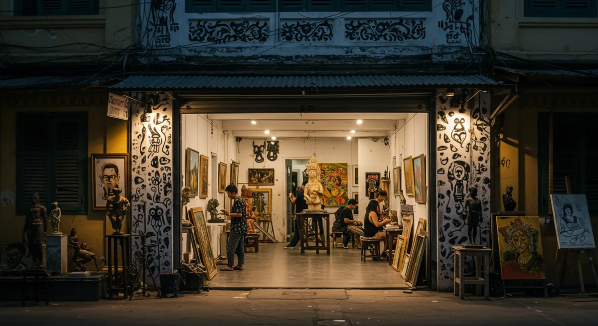 Phnom Penh Art Galleries Off the Beaten Path
