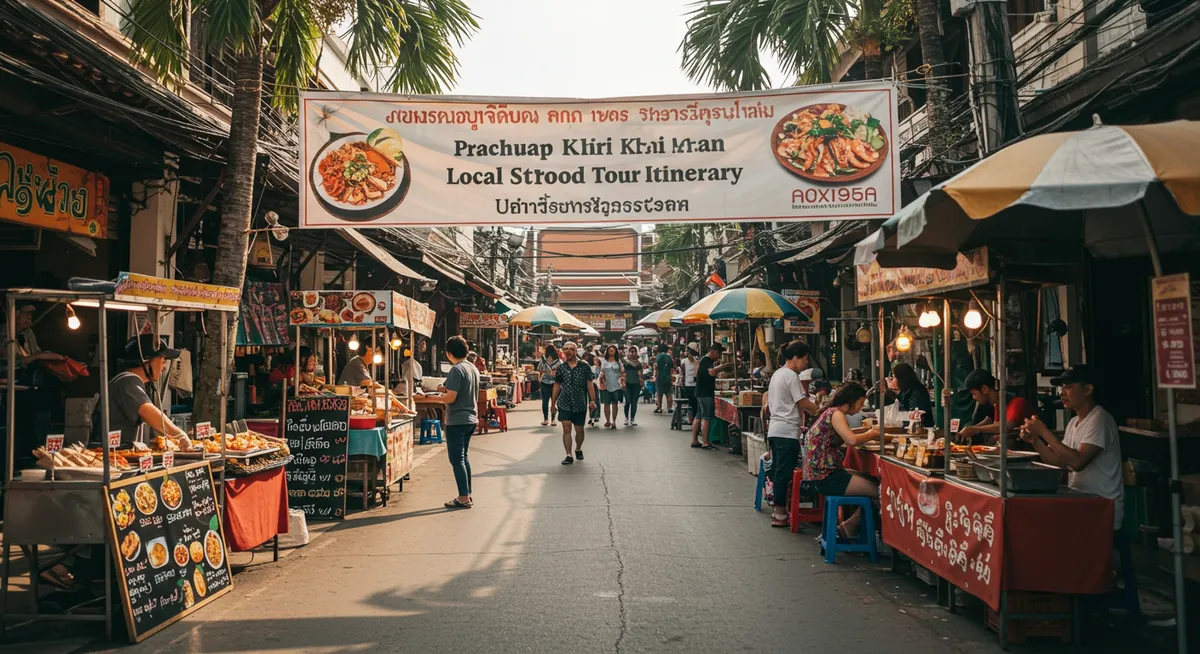 Prachuap Khiri Khan Local Street Food Tour Itinerary