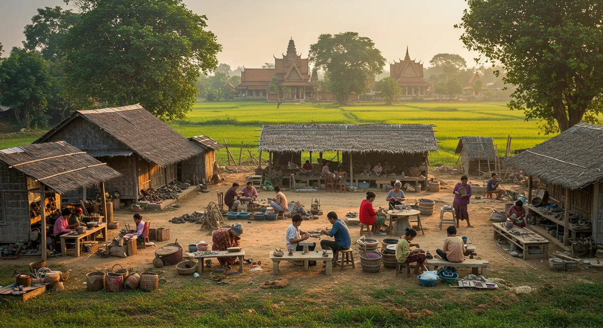 Preah Dark Village Siem Reap Artisan Workshops Guide