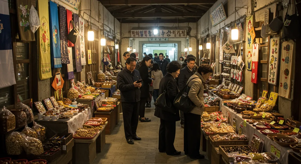 Pyongyang's Hidden Shops & Markets for Tourists