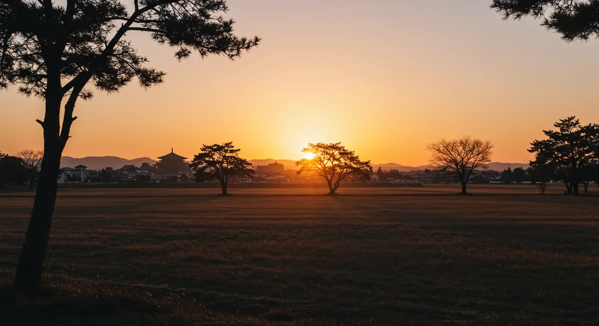 Quieter Nara Sunset Viewpoints: Best Spots