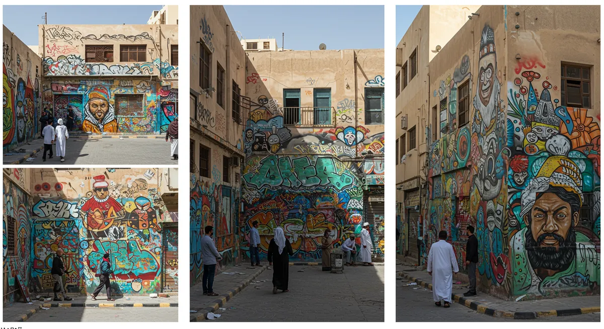 Discover Riyadh's Street Art & Graffiti Spots