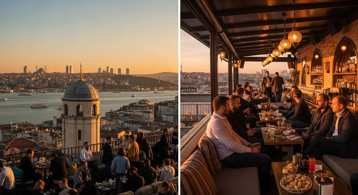 Istanbul's Secret Rooftop Bars: Local Vibes