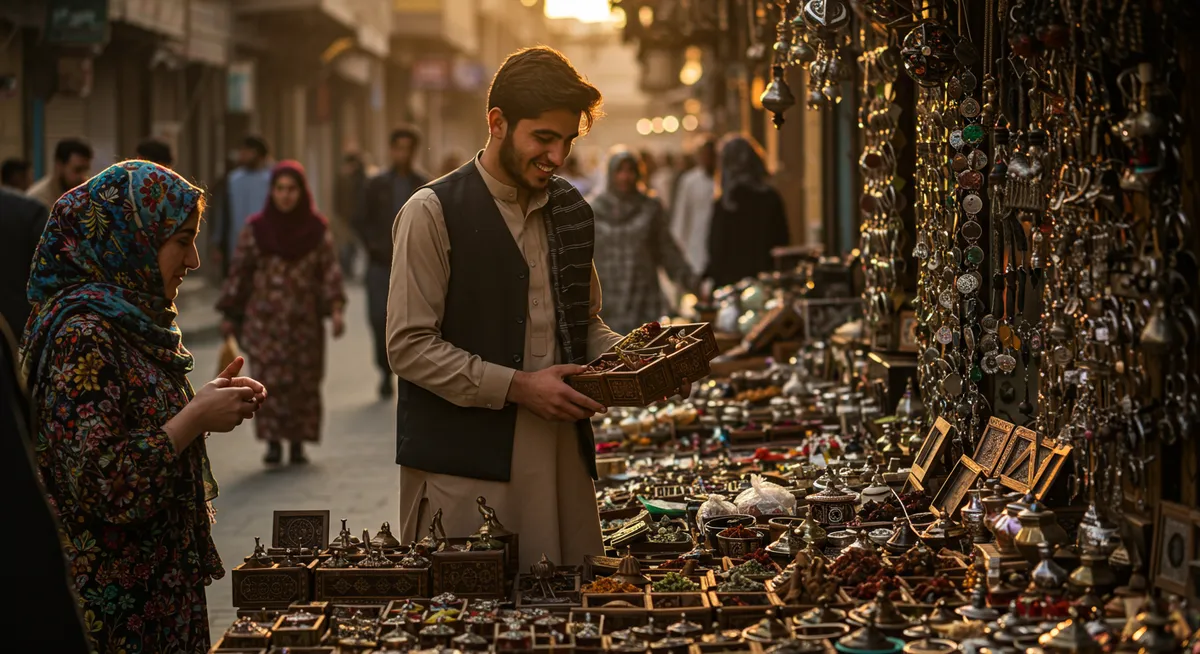 Shopping for Unique Souvenirs in Kabul