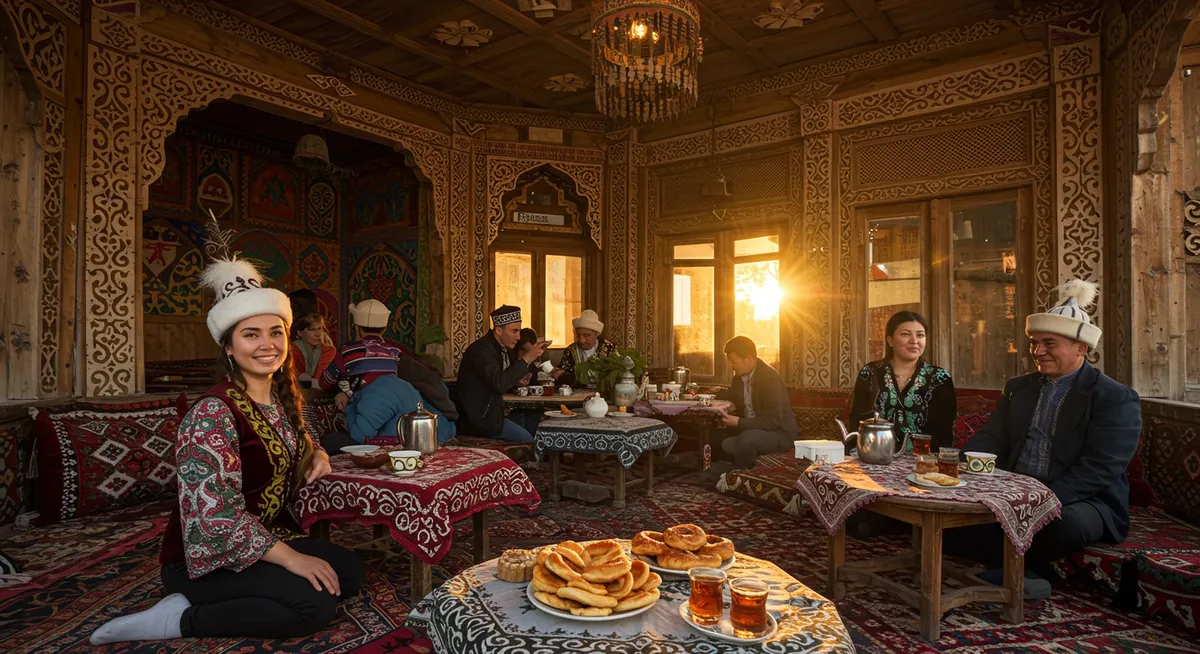 Shymkent Authentic Tea House Experience Guide