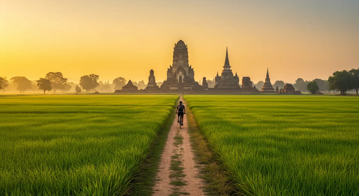 Sukhothai Ancient Rice Fields Cycling Guide