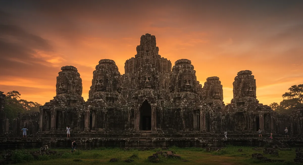 Serene Sunrise at Less Crowded Angkor Temples