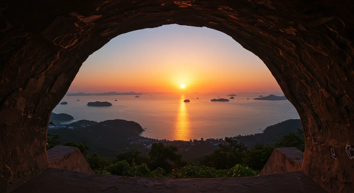 Sunrise Viewpoints in Kep, Cambodia