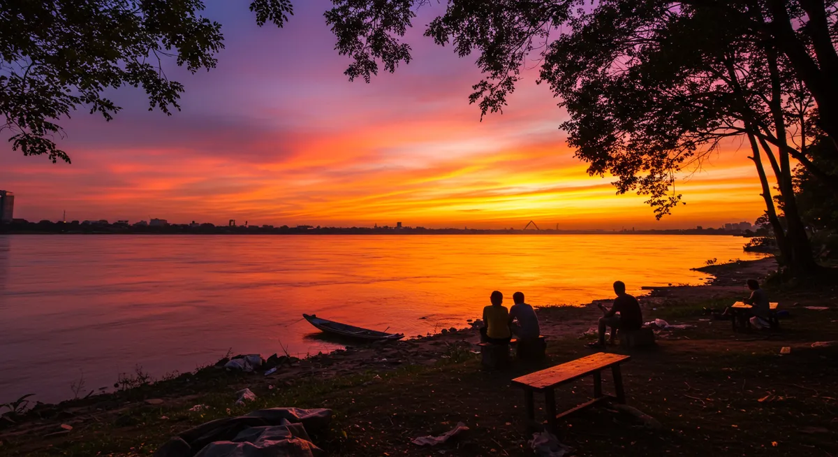 Phnom Penh Sunset Spots: Escape the Crowds