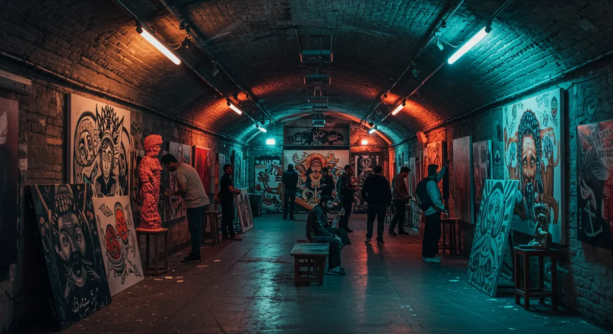 Exploring Tehran's Underground Art Scene & Galleries