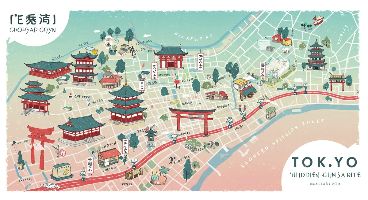 Tokyo Hidden Gem Map Download