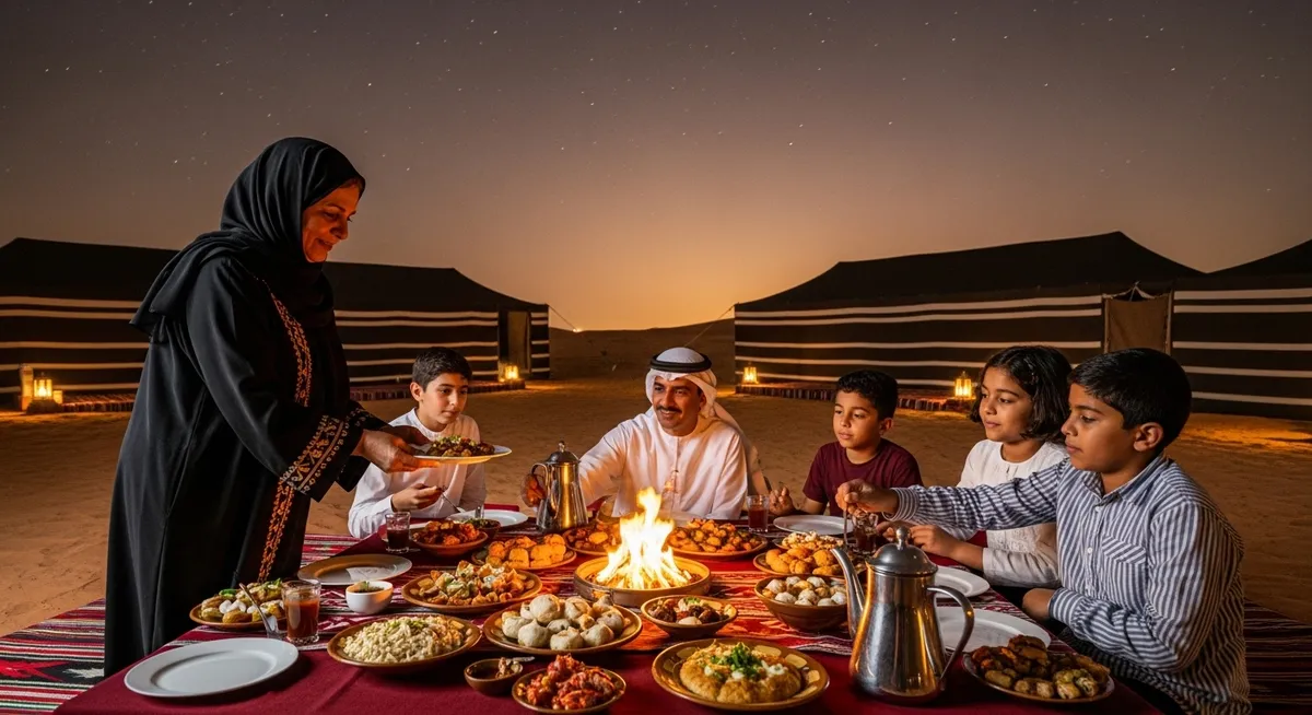 Traditional Emirati Food Off Tourist Path Abu Dhabi