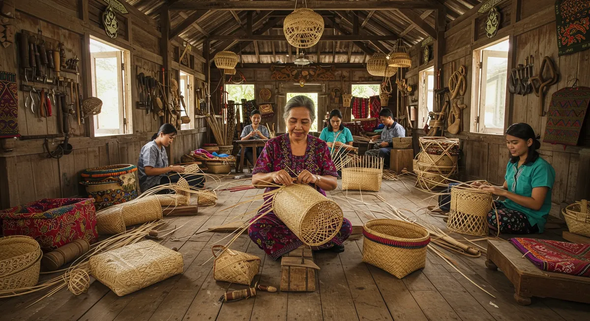 Traditional Sarawak Craft Workshops in Kuching