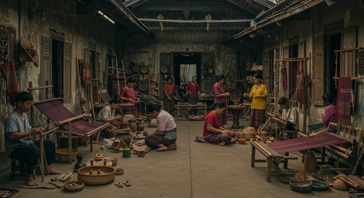 Hands-On: Udon Thani Traditional Crafts Workshops