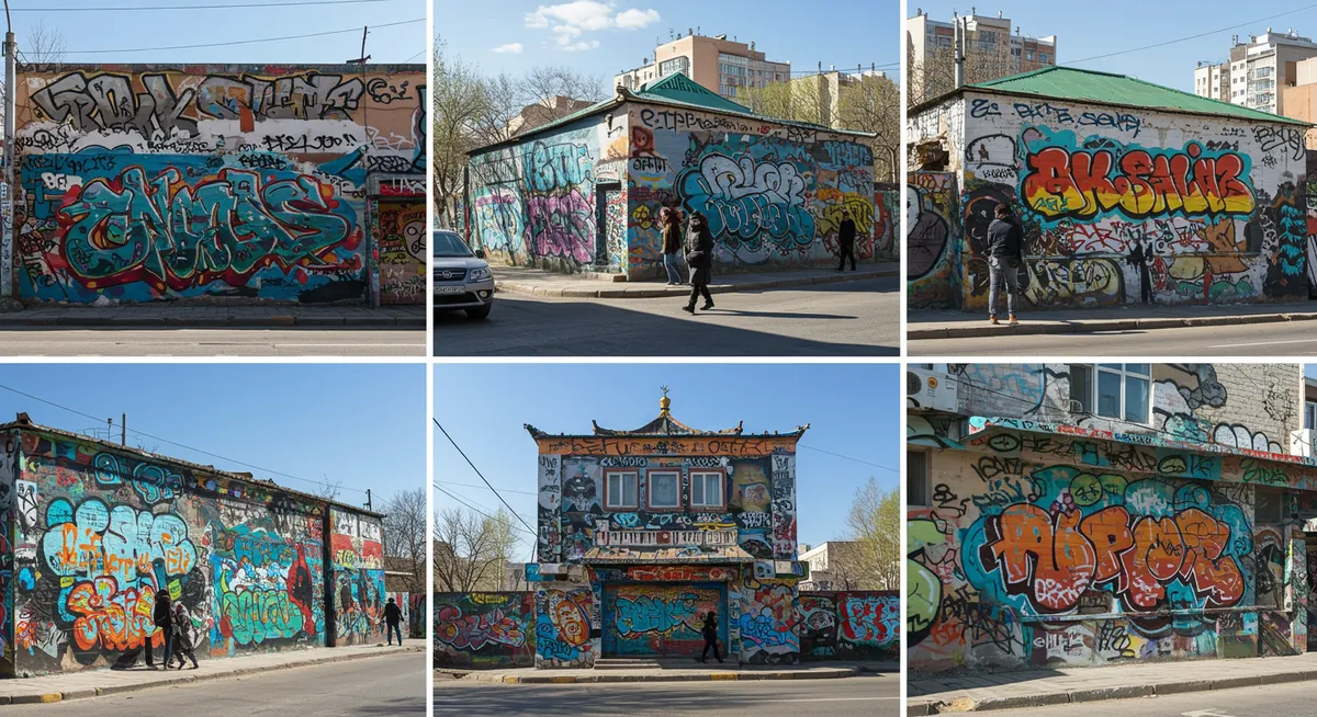 Ulaanbaatar Street Art & Graffiti Guide