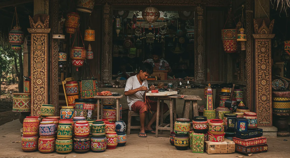 Unique Artisan Workshops in Battambang