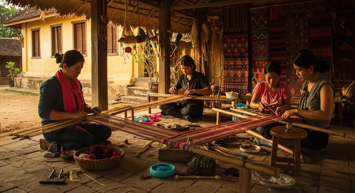 Vientiane Cultural Workshops: Traditional Crafts Deep Dive