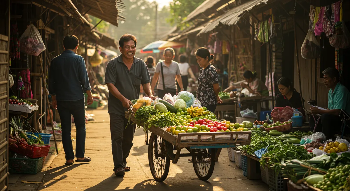 Vientiane's Hidden Local Markets