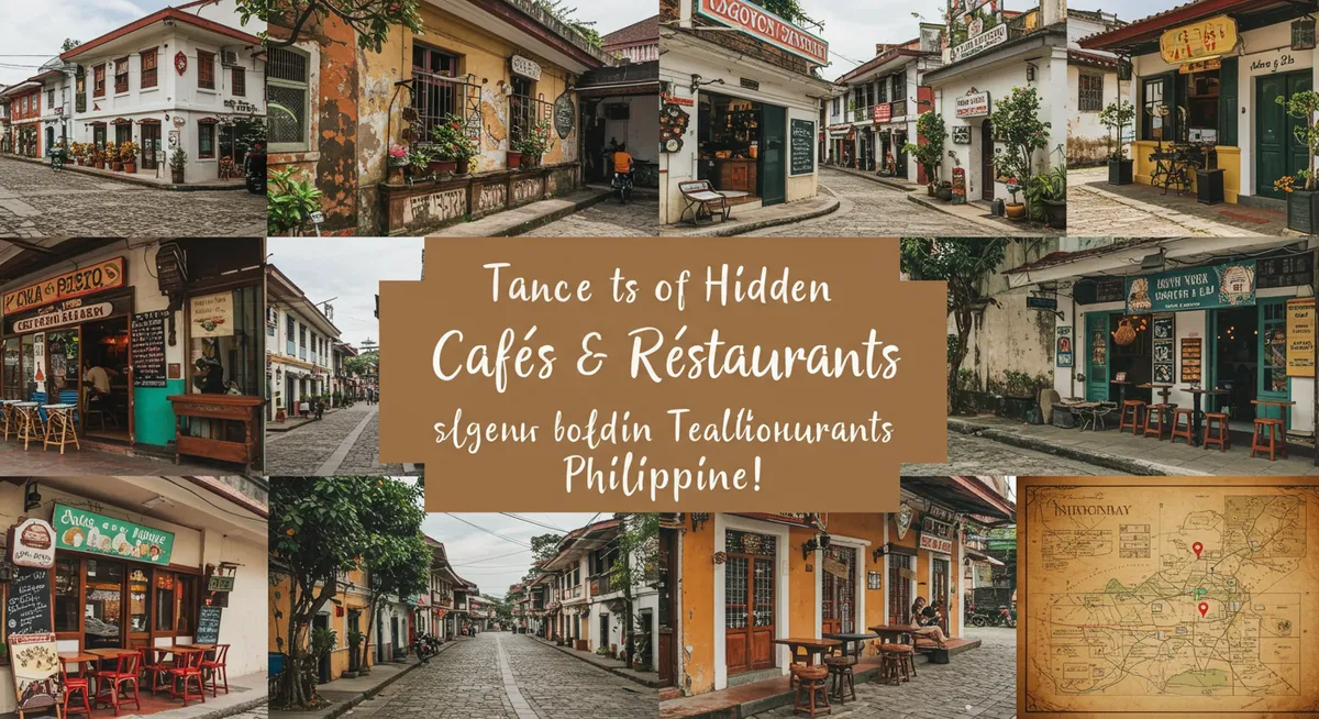 Vigan's Hidden Cafes & Restaurants List