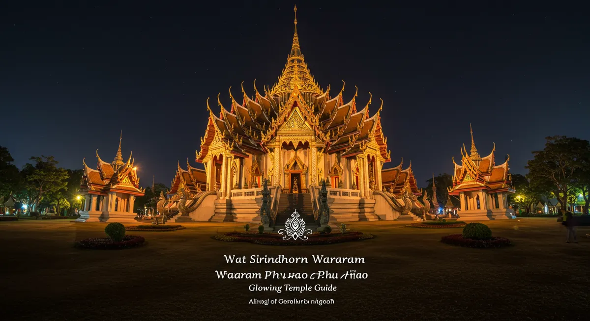 Wat Sirindhorn Wararam Phu Prao: Glowing Temple Guide