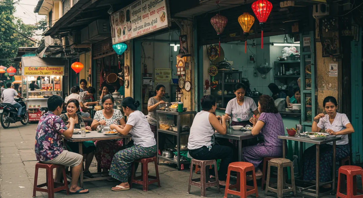 Where Locals Eat Yangon Authentic Food