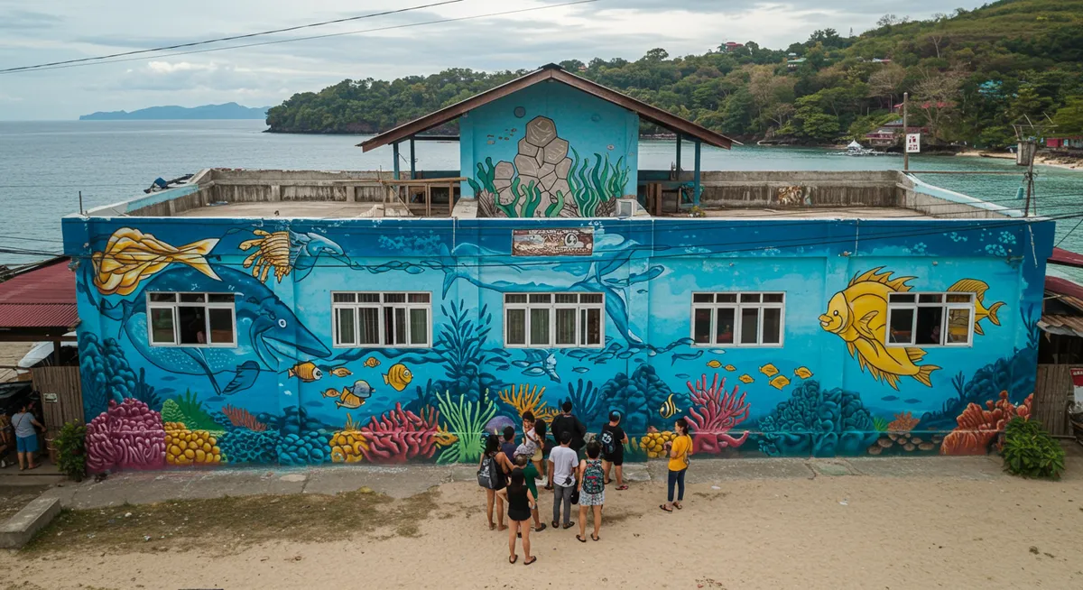 Where to Find Street Art in Moalboal